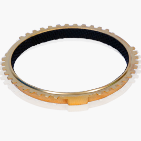 Brass Synchroniser Ring Single Cone With CarbonImage