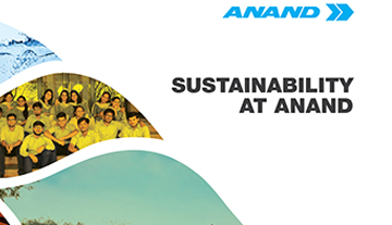 SUSTAINABILITY AT ANAND